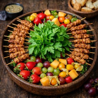 Marinerade Kycklingspett