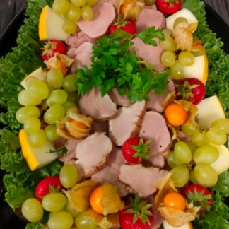 Fat med rökt fläskfilé